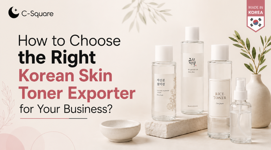 How to Choose the Right Korean Skin Toner Supplier for Your Business – Korean skincare toner bottles for B2B sourcing and wholesale.
