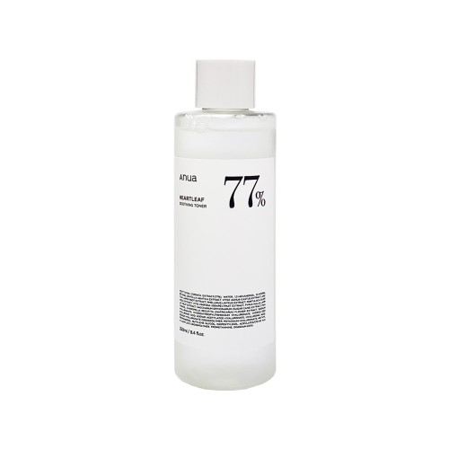 Anua-HEARTLEAF 77% SOOTHING TONER 250ml
