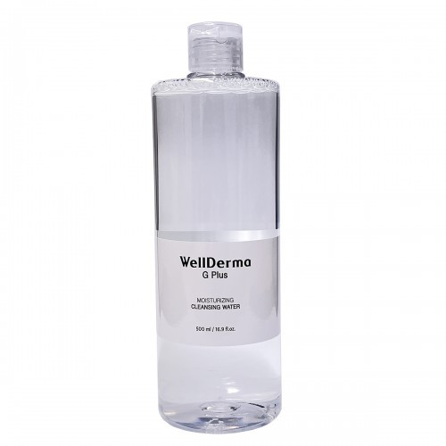 WellDerma G Plus moisturizing cleansing water 500ml